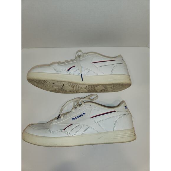 Reebok Royal Techque T White Red Blue Men\'s Size 13 Sneakers GZ9301 Court Low main image 5